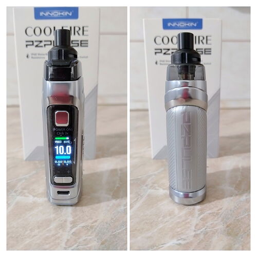 Innokin Coolfire PZPulse Kit - Előlap és hátoldal