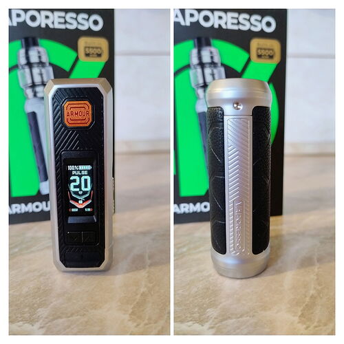 Vaporesso Armour Ultra Kit - Előlap és hátoldal