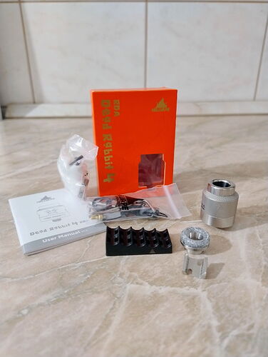 Hellvape Dead Rabbit 4 RDA - Csomag tartalma