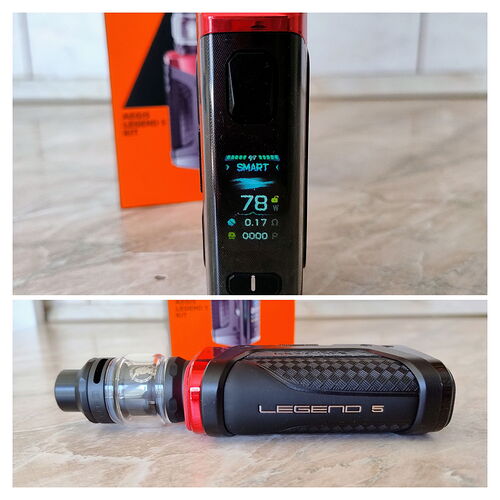 Geekvape Aegis Legend 5 Kit - Előlap és hátoldal