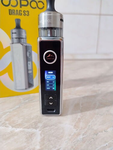 Voopoo Drag S3 Kit - Mode menüpont