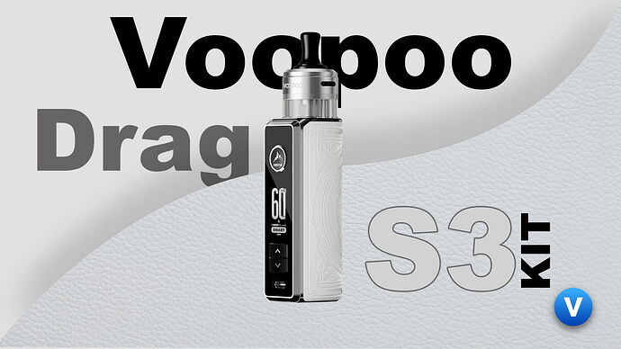 Voopoo Drag S3 Kit élménybeszámoló