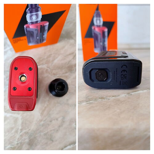 Geekvape Aegis Legend 5 Kit - 510 csatlakozó és a rugós akkuajtó