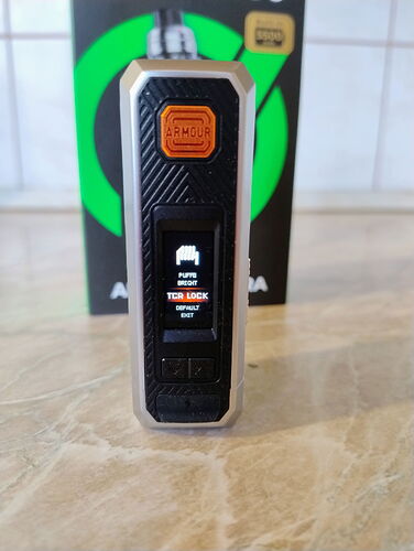 Vaporesso Armour Ultra Kit - Settings