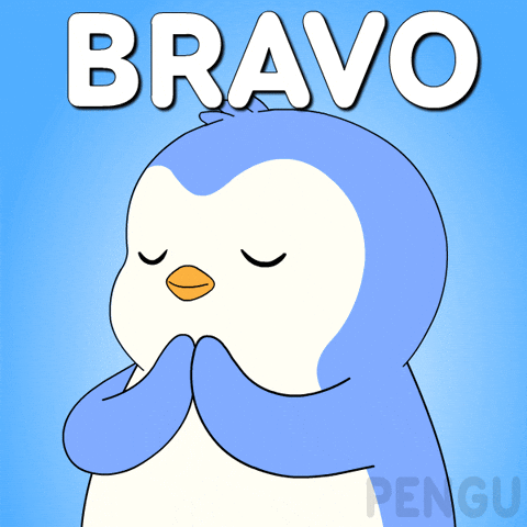Great Job Applause GIF by Pudgy Penguins