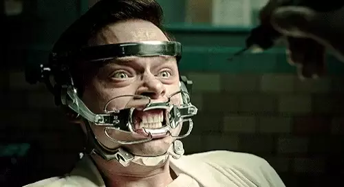 Teeth Drill Scene from A Cure For Wellness