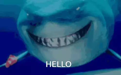 Smiling Shark Says Hello