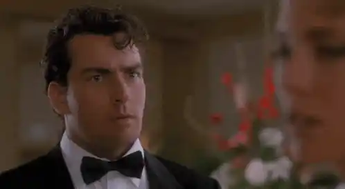 Charlie Sheen's Surprised Reaction in Hot Shots