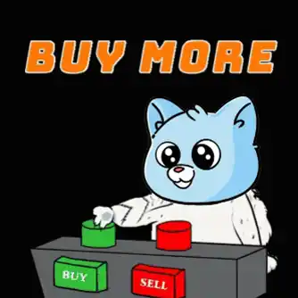 Kiraoninj Cat Pressing Buy More Button