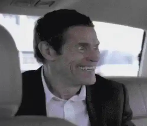 Willem Dafoe's Intense Laugh